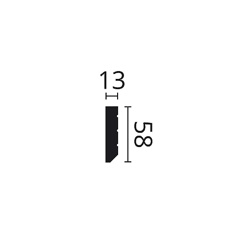 Plinthe FT2 BLACK WALLSTYL pour sublimer le design d'un salon moderne - 5