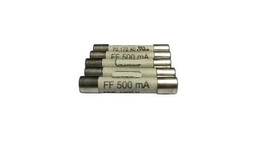 Tube à fusible FF500MA 1000V pour multimètre F15B cartouche de protection céramique 6x32mm