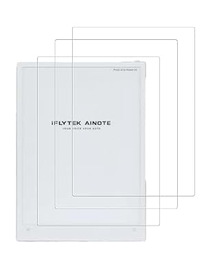 WUNIAK Screen Protector for iFLYTEK AINOTE 2 Paper Tablet, 3-Pack Anti-Glare Matte Film, Easy Installation, Bubble-Free, Touch Sensitive