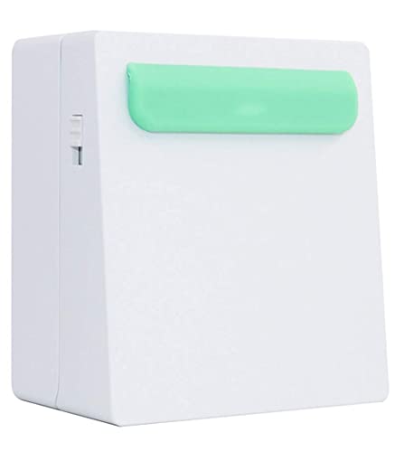 JINHH Mini Impresora térmica Bolsillo A8 Bluetooth, Impresora Mano Impresora Fuente alimentación portátil y sin Necesidad Tinta