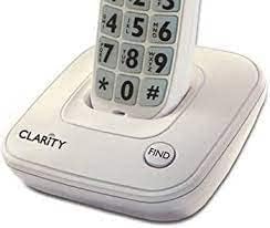Miniatura 5 de Clarity D704 - Teléfono inalámbrico con pérdida de audición moderada con teléfonos expandibles D704HS (D704 con (1) D704HS)