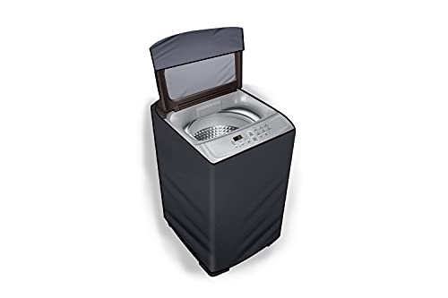 Stylista Washing Machine Cover Compatible for Onida 6.2 kg T62CG Fully-Automatic Top Load Black