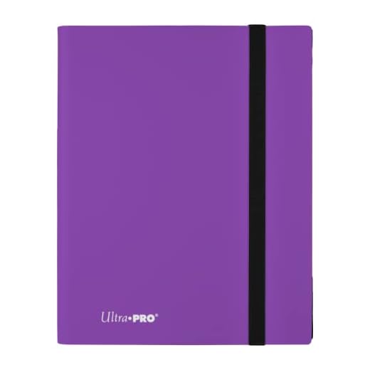 Ultra Pro Eclipse Pro-Carpeta de 9 Bolsillos-Morado Real, Color púrpura (E-15152)