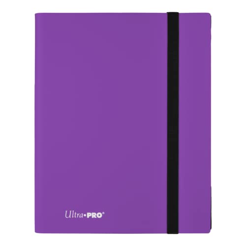 Image of Ultra Pro E-15152 Eclipse 9-Pocket PRO-Binder-Royal Purple