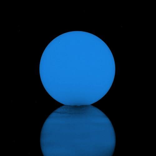 JDM Glow in The Dark Blue Ball Shift KNOB with M8 M10 M12 Adapter