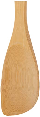 Helen's Asian Kitchen Colher de canto de bambu natural de 30,5 cm