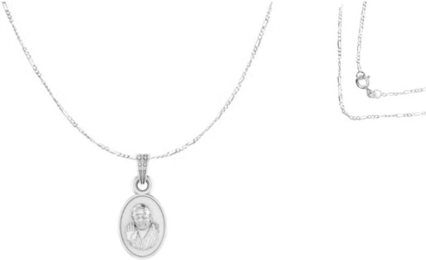 Pendentif en argent sterling Sai Baba pour votre sérénité quotidienne
