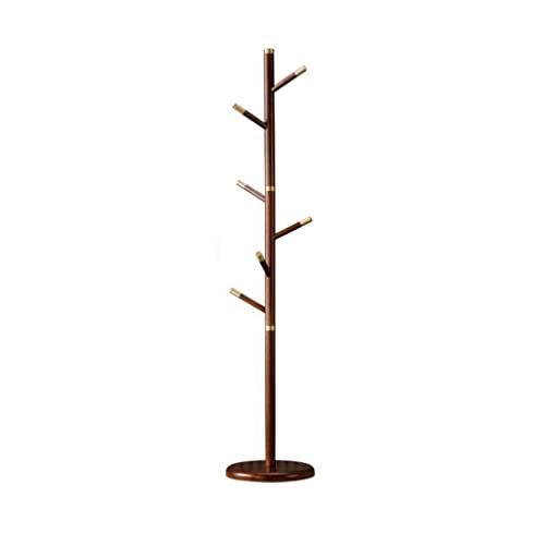 Entryway Coat Rack Freestanding Household Floor standing Coat Rack Standing Coat Rack Retro Single pole Hanger Bedroom Living Room Corner Coat Rack Coat Hanger Stand A