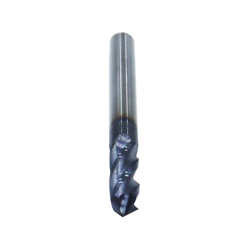 Image of 3 /16in Solid Carbide Drill Mills, 2Pcs Drill Bit with AlTiN Coated and 4 Flute, 90 Included Angle Bits Tool for Medium Hardness Steel, Brass, Iron