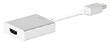 Moshi 99MO023241 Mini DisplayPort to HDMI Adapter Pro 4K/60Fps for MacBook Pro 13, 15, Before 2015, Silver
