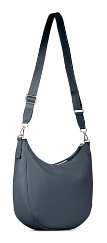 Bolso hobo y bandolera JOST Vika Hobo Bag color Petrol de diseño curvo 5