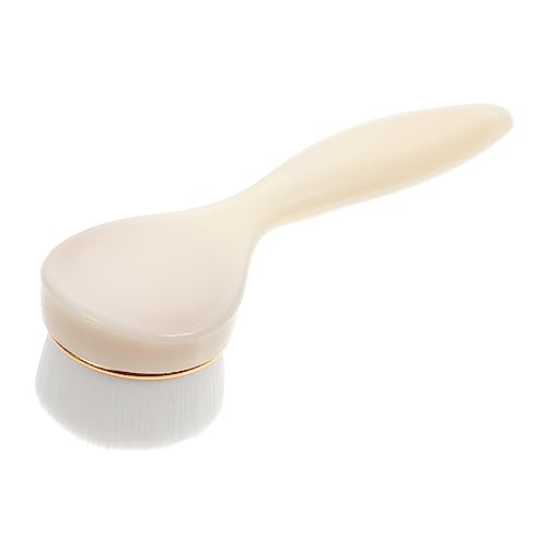 CALLARON Manual Face Cleansing Brush for Deep Pore Cleansing Ergonomic Design Soft Bristles Compact Portable for Home Travel Use