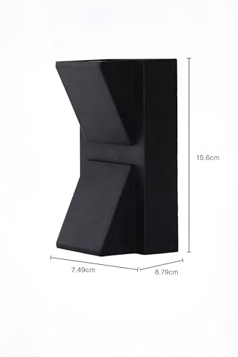 Image of Waterproof LED Wall Light | Up & Down 2-Way Decorative Wall Lamp | IP65 Outdoor & Indoor Wall Light for Balcony, Garden, Gate, Elevation & Patio | Warm White | Pack of 1