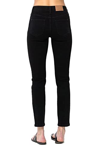 Judy Blue Women's Mid Rise Basic Slim Fit Jeans3