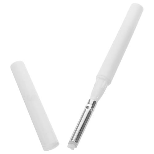 ASAKKURA Lápiz Delineador de Ojos Doble Punta Sello de Silicona para Maquillaje, Pincel Metálico para Sombra y Aplicación Precisa en Maquillaje