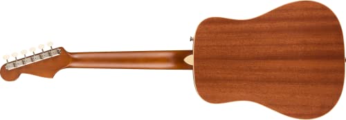 Fender Redondo Mini Acoustic Guitar, Sunburst, Maple Fingerboard, With Gig Bag #TOP1
