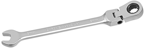 MintCraft Pro FPG8MM 8mm Flexible Ratchet Wrench, Small, Silver