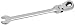 MintCraft Pro FPG8MM 8mm Flexible Ratchet Wrench, Small, Silver