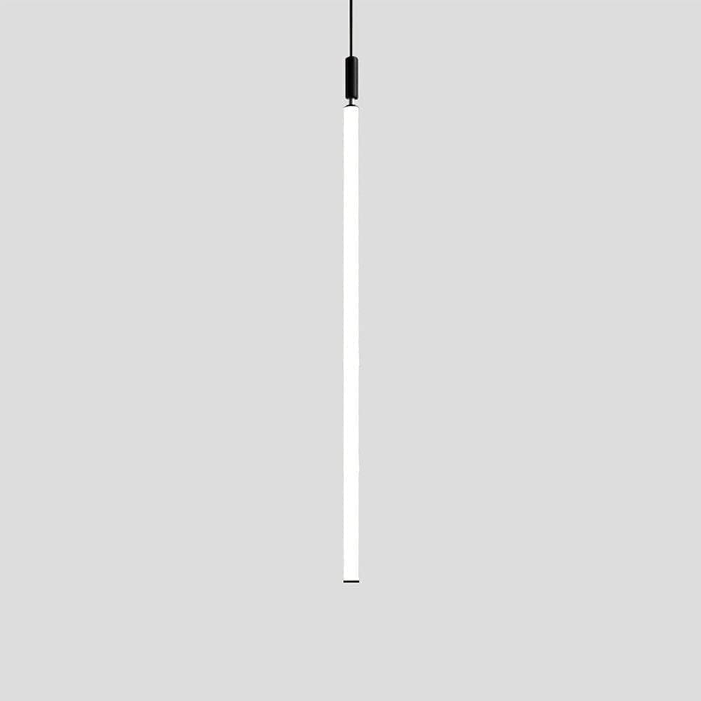 CSXSXAUO Modern Chandelier Long Tube Pendant Light Simplicity Wrought Iron Hanging Lamp Adjustable Lighting Fixtures Cylinder for Bar Cafe Restaurant (Color : Star of
