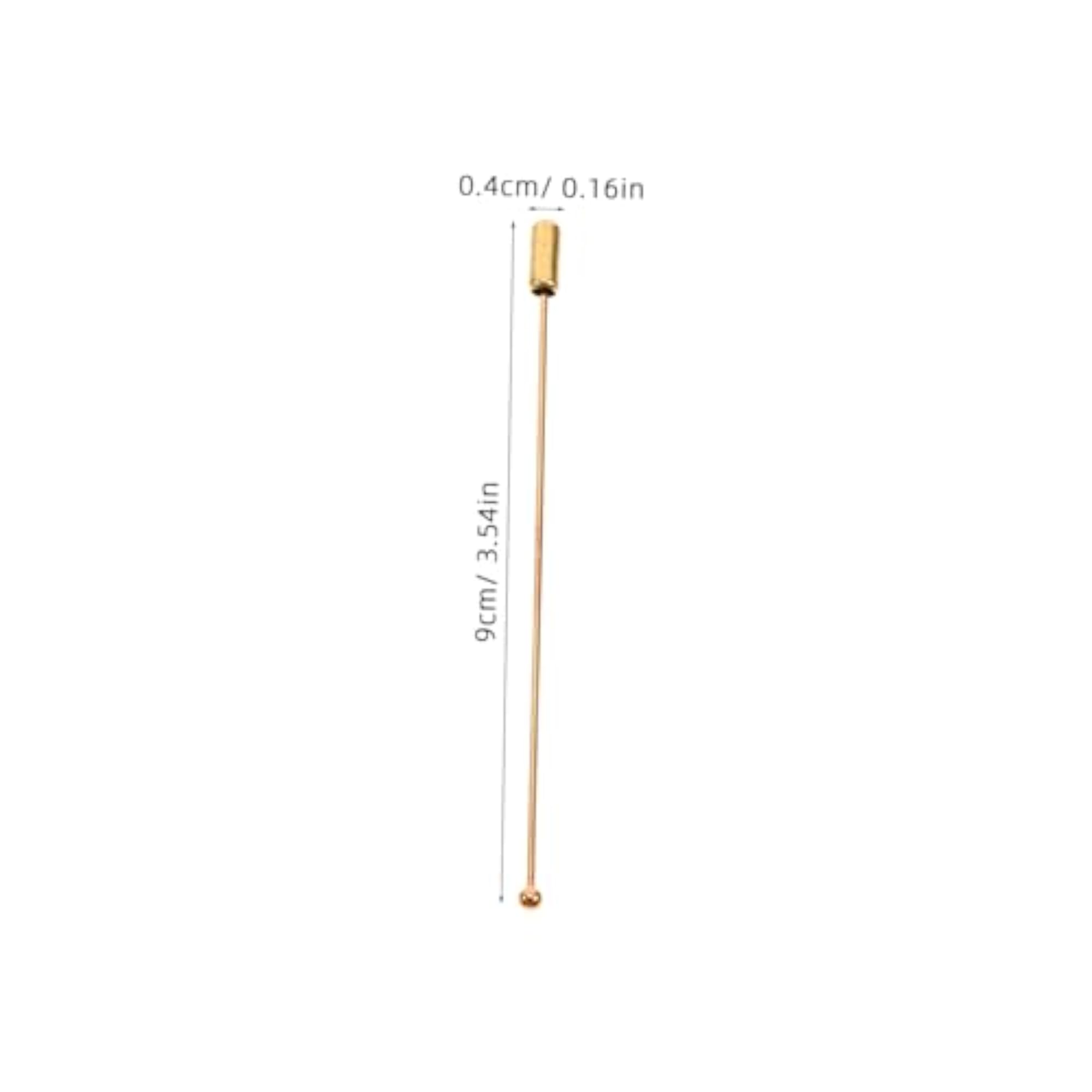 10pcs Refined Design Stainless Steel Lapel Stick Pins