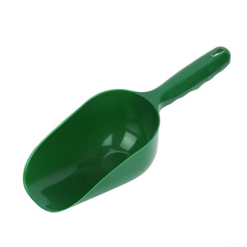 Gutter Getter Scoop Cleaning Tool for Roof Debris Removal with High Handle and Extended Tongue,Green Plastic