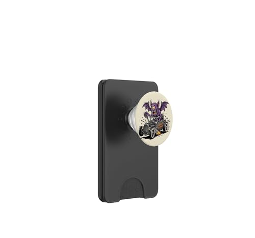 Tarjetero PopSockets PopWallet Race Car para evitar caídas