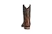 TuffRider Toddlers Rushmore Oak Leaf Embroidered Square Toe Western Boots-Brown-6T