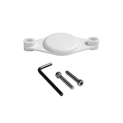 Airtag Fahrradhalterung für Fahrrad, Airtag-Halterung, unter dem Fahrradsitz Airtag-Halterung, Airtag-Protektor-Hülle, passend für Mountainbike, Roller, Zelt, Motorrad (weiß) Cover