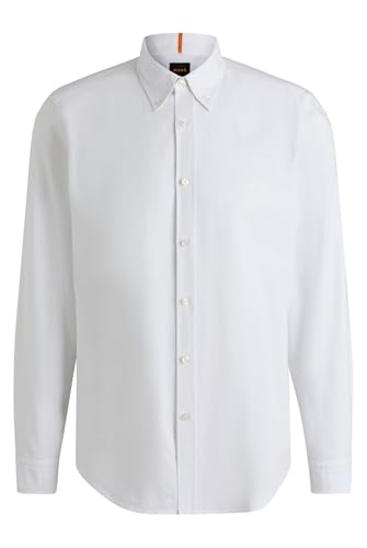BOSS Rickert_M Camisa, White100, XL para Hombre