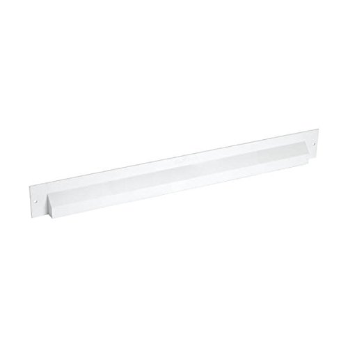 Nicoll - Deflecteur exterieur mortaise 380x34 module 30 blanc b302