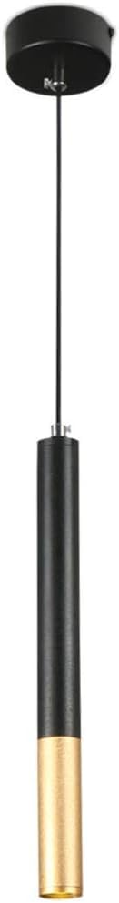 Lámpara colgante cocina de tubo para decoración interior moderna