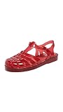 Melissa Women's Possession Jelly Sandals, Red, 7 Medium US