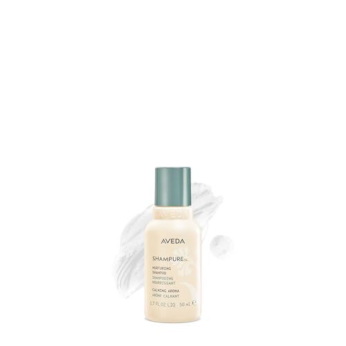 Aveda Shampure Nurturing Shampoo for Fine to Medium Hair | Gently Cleanses and Nourishes Hair | With Abyssinian Oil | Calming Aroma of Lavender & Ylang Ylang |96% Naturally Derived*, 1.7 Fl Oz
