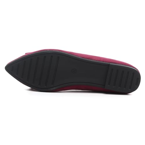 Image of SAILING LU Women's Bow-Knot Pointed Toe Ballet Flats