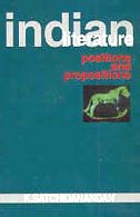 Indian Literature Positions and Propositions 8185753253 Book Cover