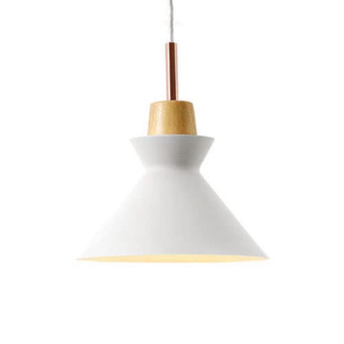 Pendant light jaune au design de personnalité créative pour plafond de cuisine