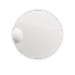 Replace 4L3Z-99405A26-EAA Gas tank door,gas door replacement Compatible with 2004-2008 Ford F-150,2006-2008 Lincoln Mark LT Style side fuel tank door,Fender Bed-Fuel Door Gas Cap Hatch (White)