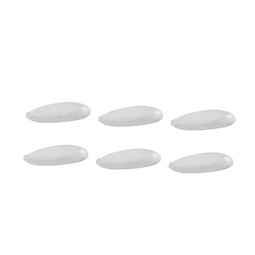 OFFSCH 6pcs Drum Damper Gel Pads Silicone Mute for Drum Kit Snare Easy to Clean for Practice Performance