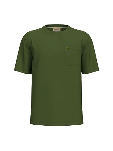 Scotch & Soda Camiseta de Manga Corte Regular en algodón orgánico, Mojito 6733, XL para Hombre