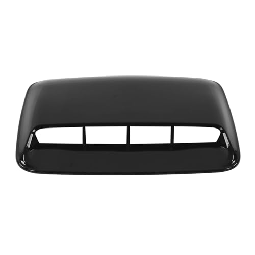 Couvercle ventilation moteur universel en ABS noir brillant pour modification de voiture