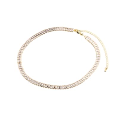 Collier de Tennis MOCHAMIK l'accessoire de fête idéal pour sublimer vos soirées et mariages