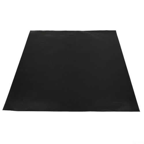Bebykilemi Alfombrilla de horno para horno, microondas y parrilla, reutilizable y apta para lavavajillas, resistente al calor hasta 260 °C, color negro, 40 x 33 cm