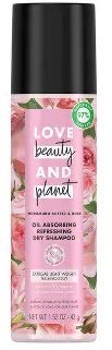 Love Beauty Planet Murumuru Butter & Rose Oil Absorbing Refreshing Dry Shampoo, 1.53 oz, pack of 1