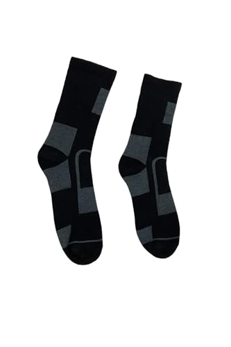 Image of THE. Moze Merino wool Premium Trekking Socks for Men & Women - Cushioned, Breathable, Anti-Blister Hiking Socks for Camping, Backpacking & Outdoor Sports