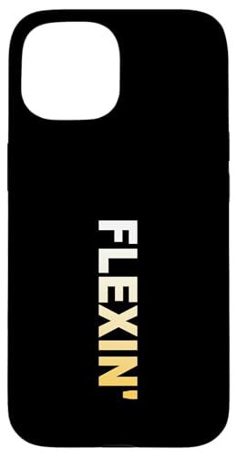 University Varsity-�S�[���h�J���[ Flexin' Varsity-�S�[���h �X�}�z�P�[�X iPhone 15 �p