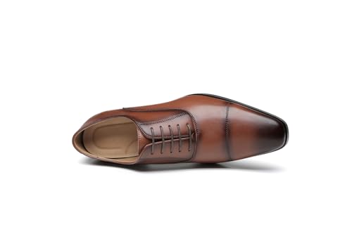 Mens Classic Oxford Dress Shoes Formal Business Lace-up Leather Shoes for Men3