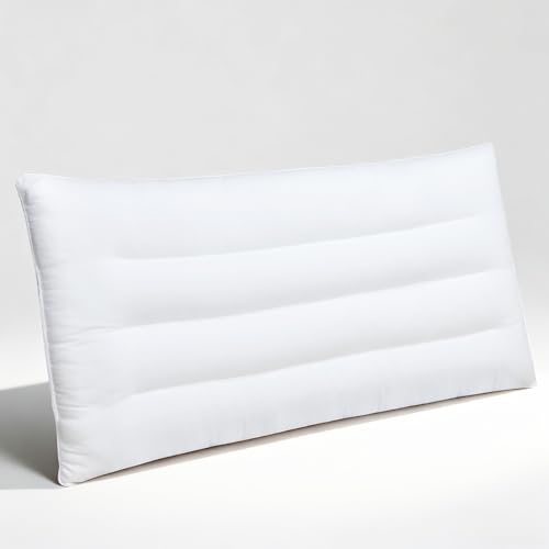 Carasylvia Ultraflaches Bauchschläferkissen - Microfaser Füllung Flachkissen, Hochwertige Unterstützung Kopfkissen für Rückenschläfer und Bauchschläfer, 40x80x6 cm Carasylvia Ultraflaches Bauchschläferkissen - Microfaser Füllung Flachkissen, Hochwertige Unterstützung Kopfkissen für Rückenschläfer und Bauchschläfer, 40x80x6 cm