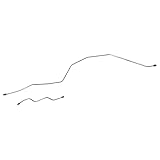 Inline Tube Compatible with 1999-03 Ford F250 F350 4wd & 2wd ABS Rear Axle Brake Lines 2pc, Stainless