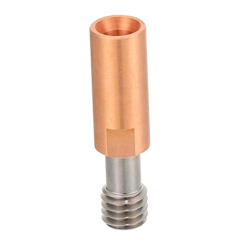 Healeved Printer Hose Titanium Alloy Heat Break Heatbreak Throat Supper Smooth Heatbreak Printer Accessories and Nozzle 
