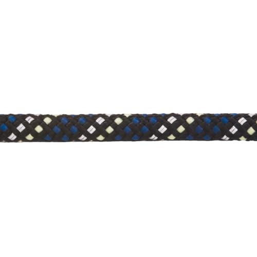 RUFFWEAR Knot-a-Collar mittelgroßes Hundehalsband, Kletterseil, verstellbar und stabil für Spaziergänge mit dem Hund, Größe M (36–50 cm), Obsidianschwarz